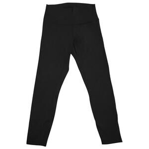 Lululemon Black High Rise Leggings Women’s Size 6 Stretch Athleisure Activewear